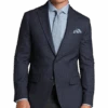 Awearness Kenneth Cole Modern Fit Sport Coat, Navy Check