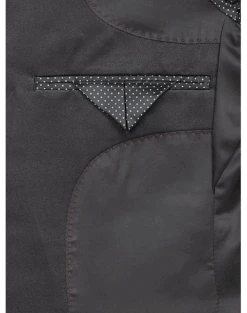 Egara Slim Fit Satin Peak Lapel Dinner Jacket, Burgundy Patterned 5 Egara Slim Fit Satin Peak Lapel Dinner Jacket, Burgundy Patterned -Men's Wear House Shop MW40 15ZY 60 EGARA BURGUNDY FANCY ALT2