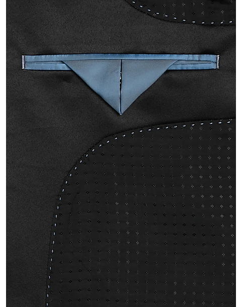 Egara Slim Fit Formal Dinner Jacket, Blue Floral 3 Egara Slim Fit Formal Dinner Jacket, Blue Floral - Image 3