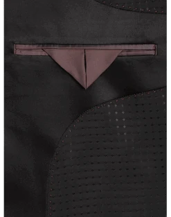 Egara Slim Fit Dinner Jacket, Maroon Floral -Men's Wear House Shop MW40 16FW 11 EGARA RED FLORAL ALT2