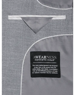 Awearness Kenneth Cole Modern Fit Sport Coat, Gray Tic 6 Awearness Kenneth Cole Modern Fit Sport Coat, Gray Tic -Men's Wear House Shop MW40 16GM 74 AWEARNESS KENNETH COLE GRAY TIC ALT2