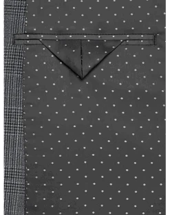 Michael Strahan Classic Fit Sport Coat, Gray Plaid -Men's Wear House Shop MW40 16GZ 64 MICHAEL STRAHAN GRAY PLAID ALT2