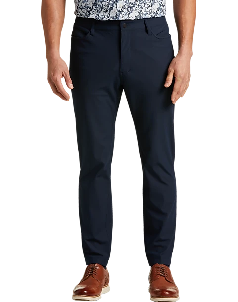 Awearness Kenneth Cole Slim Fit AWEAR-TECH 5-Pocket Tech Pant, Black 1 Awearness Kenneth Cole Slim Fit AWEAR-TECH 5-Pocket Tech Pant, Black
