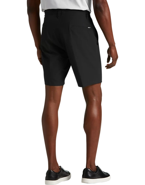Awearness Kenneth Cole Modern Fit Shorts, Black 2 Awearness Kenneth Cole Modern Fit Shorts, Black - Image 2