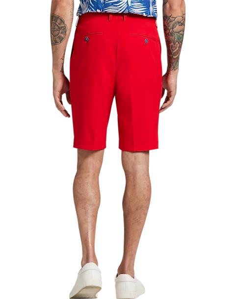 Paisley & Gray Slim Fit Shorts, Royal Blue 2 Paisley & Gray Slim Fit Shorts, Royal Blue - Image 2