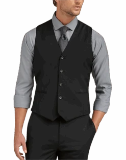 Awearness Kenneth Cole AWEAR-TECH Slim Fit Suit Separates Vest, Navy