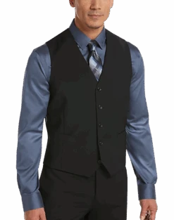 Awearness Kenneth Suit Modern Fit Separates Vest, Gray