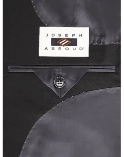 Joseph Abboud Modern Fit Suit Separates Coat, Black -Men's Wear House Shop MW40 344M 02 JOSEPH ABBOUD HERITAGE BLACK SOLID ALT2 2