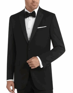 BLACK By Vera Wang Notch Slim Fit Tuxedo, Black