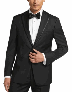 Calvin Klein X-Fit Slim Fit Formal Tuxedo Separates, Black