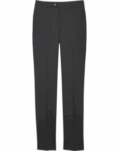 Joseph Abboud Charcoal Tic Slim Fit Suit Separates Pants
