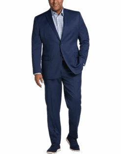 Michael Strahan Black Classic Fit Suit