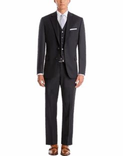 Lauren By Ralph Lauren Classic Fit Suit Separates Pants, Black