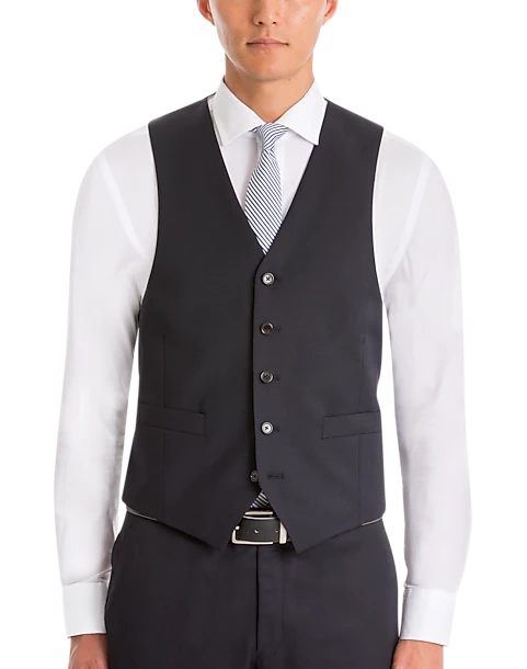 Lauren By Ralph Lauren Classic Fit Suit Separates Vest, Navy 1 Lauren By Ralph Lauren Classic Fit Suit Separates Vest, Navy