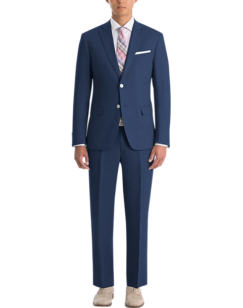 Lauren By Ralph Lauren Navy Classic Fit Linen Suit Separates 2 Lauren By Ralph Lauren Navy Classic Fit Linen Suit Separates - Image 2