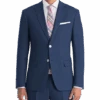 Lauren By Ralph Lauren Navy Classic Fit Linen Suit Separates