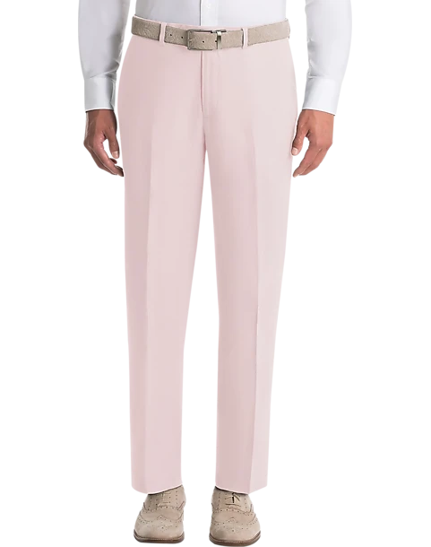 Lauren By Ralph Lauren Classic Fit Linen Suit Separates Pants, Pink 1 Lauren By Ralph Lauren Classic Fit Linen Suit Separates Pants, Pink