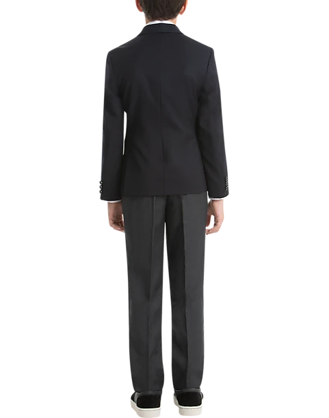 Lauren By Ralph Lauren Boys (Size 8-20) Coat, Blue Sharkskin 2 Lauren By Ralph Lauren Boys (Size 8-20) Coat, Blue Sharkskin - Image 2