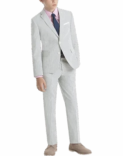 Lauren By Ralph Lauren Boys (Size 8-20) Suit Separates Coat, Blue & White Seersucker 8 Lauren By Ralph Lauren Boys (Size 8-20) Suit Separates Coat, Blue & White Seersucker -Men's Wear House Shop MW40 3VG7 76 LAUREN BY RALPH LAUREN BLUE WHITE SEERSUCKER ALT3