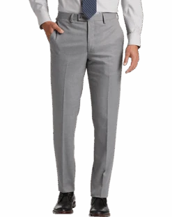 Egara Skinny Fit Suit Separates Pants, Light Gray