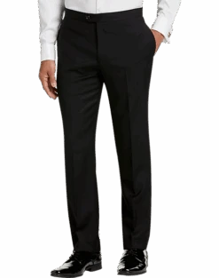 Calvin Klein Slim Fit Tuxedo Separates Slacks, Black