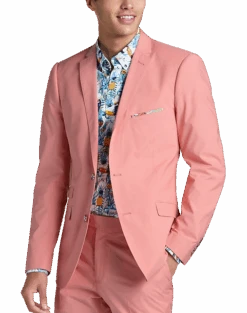 Paisley & Gray Slim Fit Suit Separates Jacket, Peach