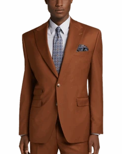 Tayion Classic Fit Suit Separates Coat, Rust