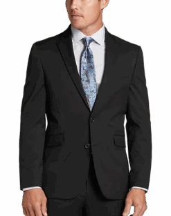 Wilke-Rodriguez Slim Fit Suit Separates, Black Grid