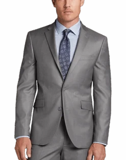 Wilke-Rodriguez Slim Fit Suit Separates Coat, Gray