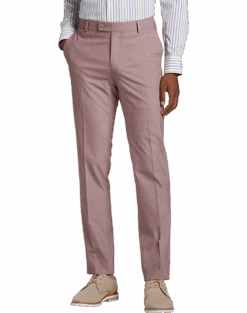 Egara Skinny Fit Suit Separates Pants, Red