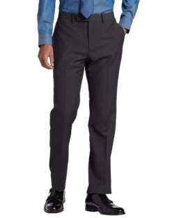 Calvin Klein Slim Fit Suit, Charcoal Check 6 Calvin Klein Slim Fit Suit, Charcoal Check -Men's Wear House Shop MW40 3WWX 97 CALVIN KLEIN CHARCOAL CHECK ALT2