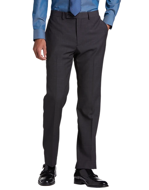 Calvin Klein Slim Fit Suit, Charcoal Check 3 Calvin Klein Slim Fit Suit, Charcoal Check - Image 3