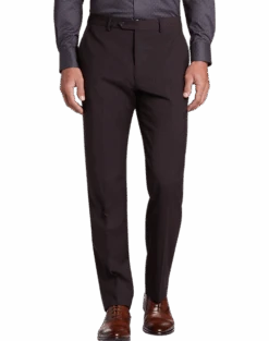 Awearness Kenneth Cole Modern Fit Suit, Gray Tic -Men's Wear House Shop MW40 3WZT 06 AWEARNESS KENNETH COLE BURGUNDY TIC ALT2 1