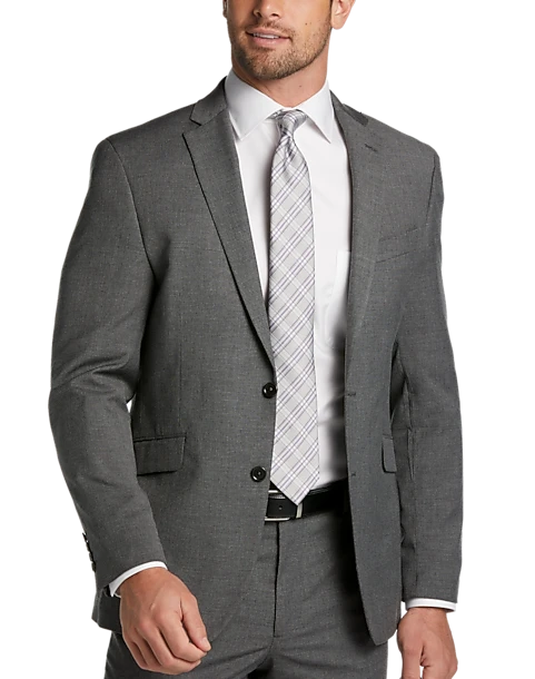 Wilke Rodriguez Slim Fit Suit, Gray Tic 1 Wilke Rodriguez Slim Fit Suit, Gray Tic