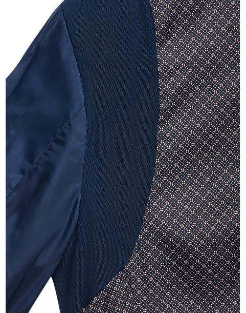 Egara Skinny Fit Suit Separates Coat, Plum Tic 4 Egara Skinny Fit Suit Separates Coat, Plum Tic - Image 4