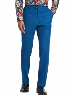 Paisley & Gray Slim Fit Suit Separates Pants, Cobalt Blue