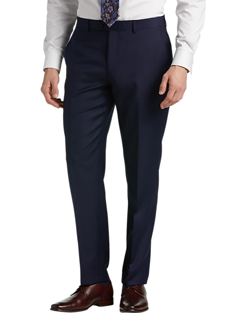 Joseph Abboud Classic Fit Suits Separates Dress Pants, Navy 1 Joseph Abboud Classic Fit Suits Separates Dress Pants, Navy