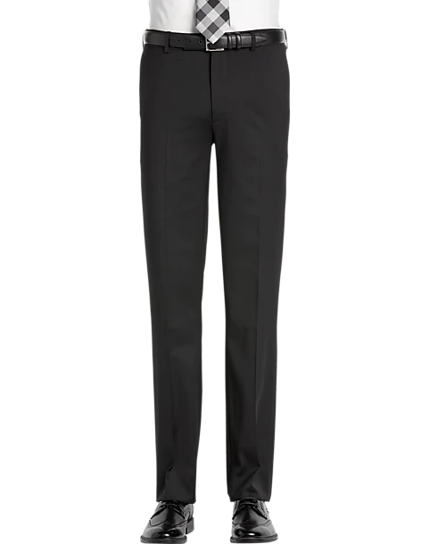 Awearness Kenneth Cole AWEAR-TECH Slim Fit Suit Separates Pants, Black 1 Awearness Kenneth Cole AWEAR-TECH Slim Fit Suit Separates Pants, Black
