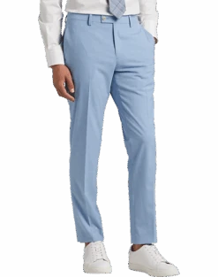Egara Skinny Fit Suit Separates Pants, Sky Blue