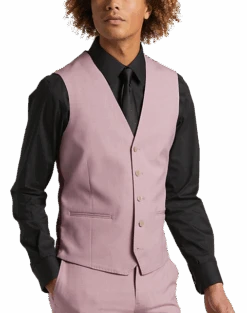 Egara Skinny Fit Suit Separates Vest, Rose