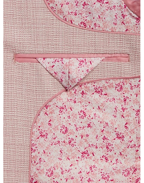 Egara Skinny Fit Suit Separates Coat, Rose Tic 3 Egara Skinny Fit Suit Separates Coat, Rose Tic - Image 3