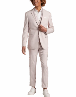 Egara Skinny Fit Suit Separates Coat, Rose Tic 10 Egara Skinny Fit Suit Separates Coat, Rose Tic -Men's Wear House Shop MW40 3XGW 11 EGARA ORANGE ROSE TIC ALT5