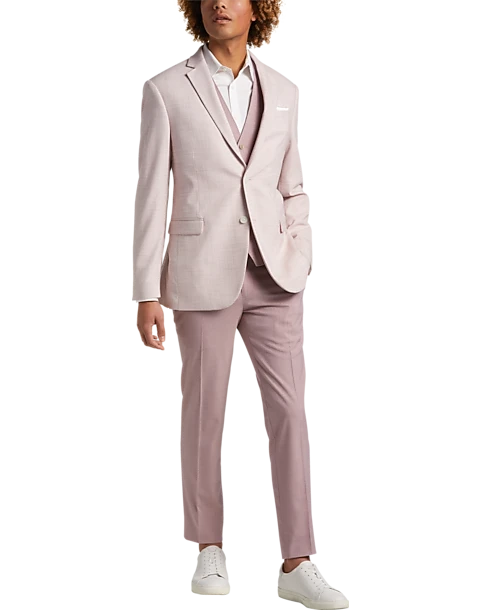 Egara Skinny Fit Suit Separates Coat, Rose Tic 6 Egara Skinny Fit Suit Separates Coat, Rose Tic - Image 6