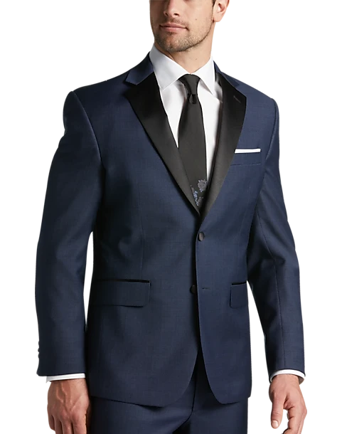 Pronto Uomo Platinum Modern Fit Notch Lapel Suit Separates Tuxedo Jacket, Navy 1 Pronto Uomo Platinum Modern Fit Notch Lapel Suit Separates Tuxedo Jacket, Navy