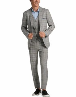 Paisley & Gray Slim Fit Suit Separates Coat, Slate Blue Check 13 Paisley & Gray Slim Fit Suit Separates Coat, Slate Blue Check -Men's Wear House Shop MW40 3XJ5 92 PAISLEY GRAY SLATE BLUE CHECK ALT9