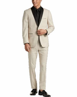 Paisley & Gray Slim Fit Suit Separates Coat, Beige 5 Paisley & Gray Slim Fit Suit Separates Coat, Beige -Men's Wear House Shop MW40 3XJA 25 PAISLEY GRAY BEIGE ALT1