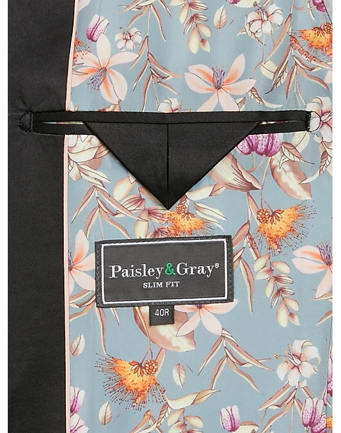 Paisley & Gray Slim Fit Suit Separates Coat, Beige 4 Paisley & Gray Slim Fit Suit Separates Coat, Beige - Image 4