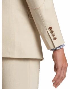 Paisley & Gray Slim Fit Suit Separates, Silky Beige -Men's Wear House Shop MW40 3XJF 05 PAISLEY GRAY SILKY BEIGE ALT2