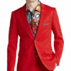 Paisley & Gray Slim Fit Suit Separates Coat, Hot Rod Red