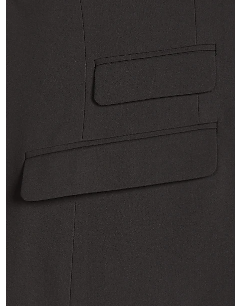 Paisley & Gray Slim Fit Double Breasted Suit Separates Coat, Jet Black 5 Paisley & Gray Slim Fit Double Breasted Suit Separates Coat, Jet Black - Image 5